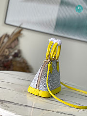 Louis Vuitton Alma Bb Yellow Size 25x19x12cm - 3