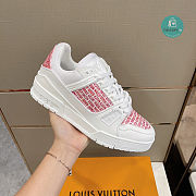 Louis Vuitton Red Trainers Size 38-45cm - 4