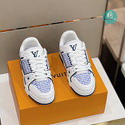 Louis Vuitton Blue Trainers Size 38-45cm - 1