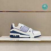Louis Vuitton Blue Trainers Size 38-45cm - 3