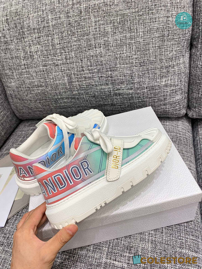 Dior - ID Pink/Green Sneaker Size 35-40cm - 1