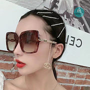 Chanel Red Sunglasses Accessories - 2