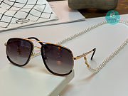 Chanel Black/Gold Sunglasses  - 2