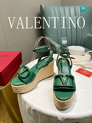 Valentino Garavani Vlogo Wedge Sandals Size 35-42cm - 6
