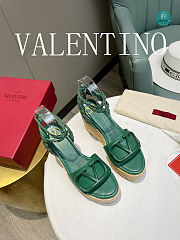Valentino Garavani Vlogo Wedge Sandals Size 35-42cm - 4