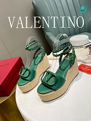 Valentino Garavani Vlogo Wedge Sandals Size 35-42cm - 3