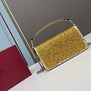 Valentino Garavani Loco Vlogo Shouder Bags Yellow Size 20x11x5cm - 3