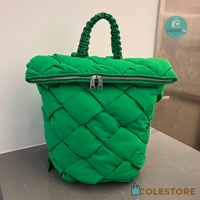 Bottega Veneta Padded Tech Cassette Backpack 40x26x23cm - 1