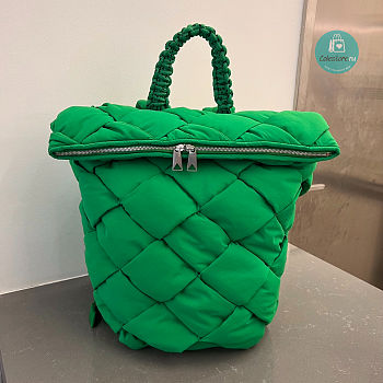 Bottega Veneta Padded Tech Cassette Backpack 40x26x23cm