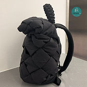 Bottega Veneta Padded Tech Cassette Backpack Black 40x26x23cm - 2