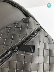 Bottega Veneta Intrecciato Leather Backpack Black Size 41x28.5x16cm - 6