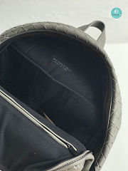 Bottega Veneta Intrecciato Leather Backpack Black Size 41x28.5x16cm - 4