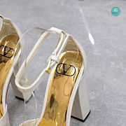 Valentino Garavani Off-White One Stud 120 Heeled Sandals Size 35-42cm - 6
