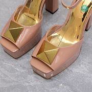 Valentino Garavani Beige One Stud 120 Heeled Sandals Size 35-42cm - 3