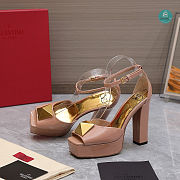 Valentino Garavani Beige One Stud 120 Heeled Sandals Size 35-42cm - 5