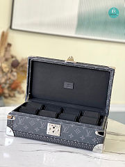 Louis Vuitton 8 Watch Case Black Size 35x12x19.5cm - 3