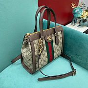 Gucci Ophidia Small GG Tote Bag 547551 Brown Size 24x20x1.5cm - 6
