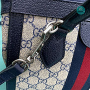 Gucci Ophidia Small GG Tote Bag 547551 Black Size 24x20x1.5cm - 4
