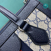 Gucci Ophidia Small GG Tote Bag 547551 Black Size 24x20x1.5cm - 3
