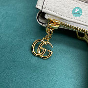 Gucci Ophidia Small GG Tote Bag 547551 White Size 24x20x1.5cm - 2