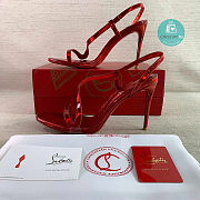 Louboutin Rosalie 10cm Red Heels Size 35-42cm - 2