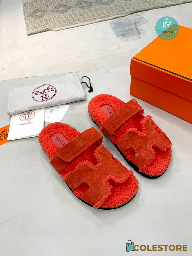 Hermes Cyprus Sandals Orange Size 35-45cm - 1