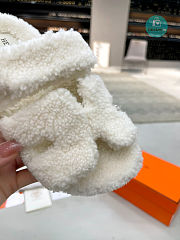 Hermes Cyprus Sandals White Size 35-45cm - 5