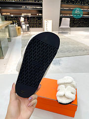 Hermes Cyprus Sandals White Size 35-45cm - 3
