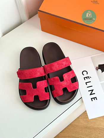 Hermes Chypre Sandals Pink Size 35-45cm