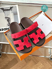 Hermes Chypre Sandals Pink Size 35-45cm - 2