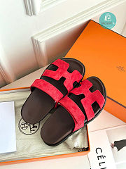 Hermes Chypre Sandals Pink Size 35-45cm - 5