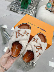 Louis Vuitton Paseo Flat Comfort Slipper Size 35-40cm - 3