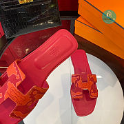 Hermes Slipper Pink/Orange Size 35-40cm - 3