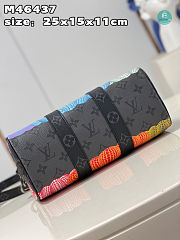 Louis VuittonxYayoi Kusama Keepall Size 25x15x11cm - 6