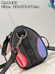 Louis VuittonxYayoi Kusama Keepall Size 25x15x11cm - 5