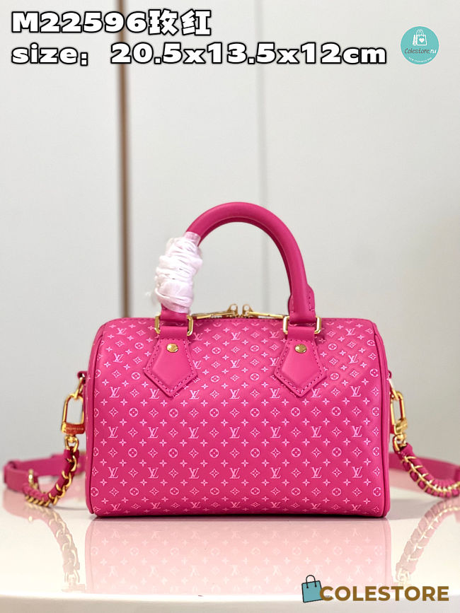Louis Vuitton Speedy Bandoulière 20 Pink Size 20.5x13.5x12cm - 1