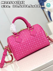 Louis Vuitton Speedy Bandoulière 20 Pink Size 20.5x13.5x12cm - 4