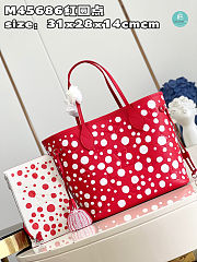 Louis Vuiton x YK Neverfull MM Size 31x28x14cm  - 6