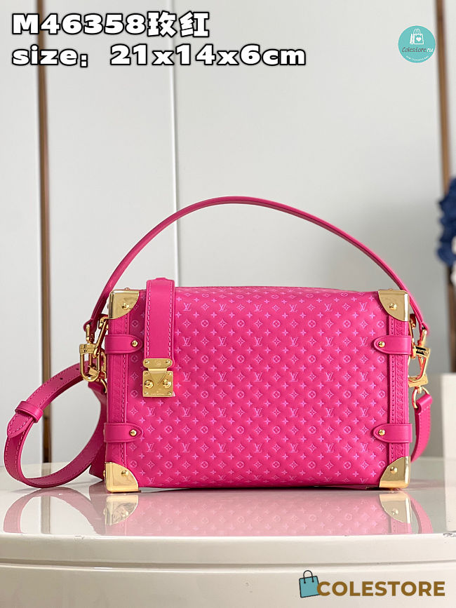 Louis Vuitton Monogram M46358 Pink Size 24.5x16.5x8.5cm - 1