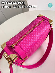 Louis Vuitton Monogram M46358 Pink Size 24.5x16.5x8.5cm - 6