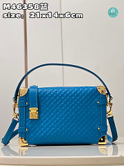 Louis Vuitton Monogram M46358 Blue Size 24.5x16.5x8.5cm - 1