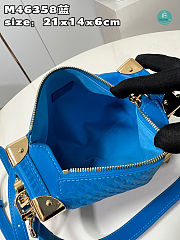 Louis Vuitton Monogram M46358 Blue Size 24.5x16.5x8.5cm - 4