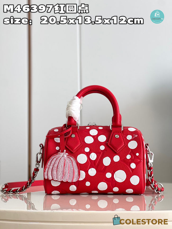 Louis Vuitton x YK Speedy Bandoulière 20 Bag Size 20.5x13.5x12 cm - 1