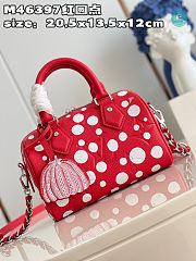 Louis Vuitton x YK Speedy Bandoulière 20 Bag Size 20.5x13.5x12 cm - 6