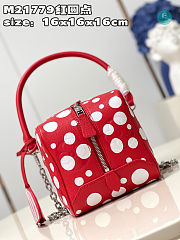 Louis Vuitton x YK Square Handbag Size 16x16x16cm - 6
