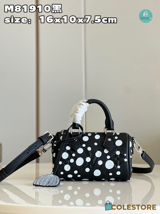  Louis Vuitton x YK Speedy Bandoulière 20 Bag Size 16x10x7.5cm - 1