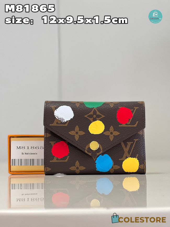 Louis Vuitton x YK Victorine Wallet Size 12x9.5x1.5cm - 1