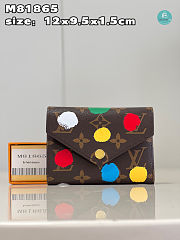 Louis Vuitton x YK Victorine Wallet Size 12x9.5x1.5cm - 1