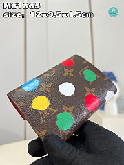 Louis Vuitton x YK Victorine Wallet Size 12x9.5x1.5cm - 3
