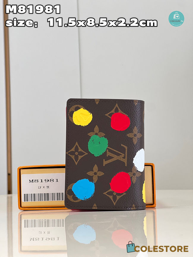 Louis Vuitton x YK Wallet 11.5x8.5x2.2cm - 1